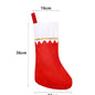 Christmas socks gift bag big red socks white mouth gold rim green mouth gold thread Christmas socks non woven light board socks 2026