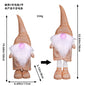 A variety of Christmas standing telescopic dolls Hotel window Christmas snowman elk doll doll decorative ornaments