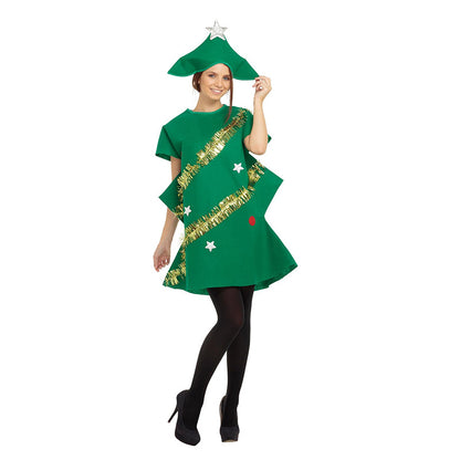 2021 Amazon Christmas Tree Cosplay Stage Performance Costume Props Christmas Tree Adult Kids Holiday Costume