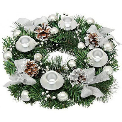 christmas candle holder simulation holly fruit red fruit pine needle 3 hole candle holder candle cup decoration christmas candle holder wholesale